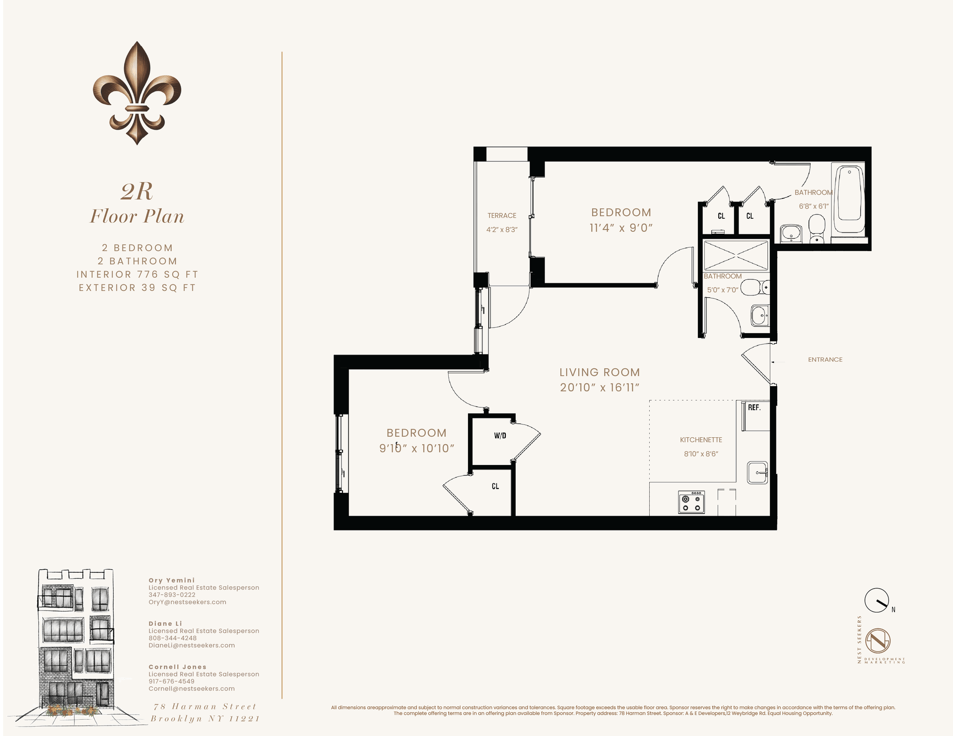 #2 photo, 78 Harman Street, ブルックリン区 Bushwick , NY 11221