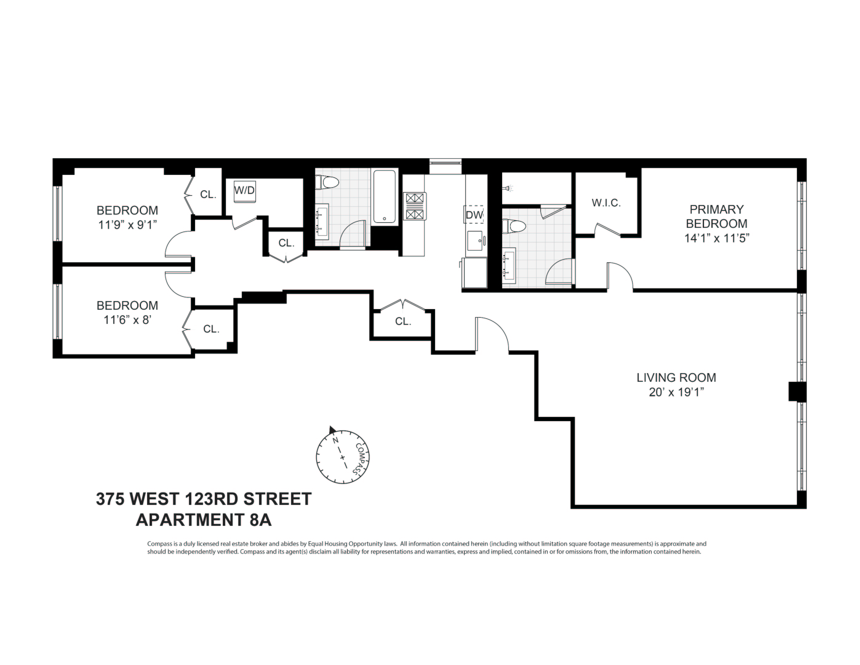 #2 photo, 371 W 123rd Street, マンハッタン Harlem , NY 10027