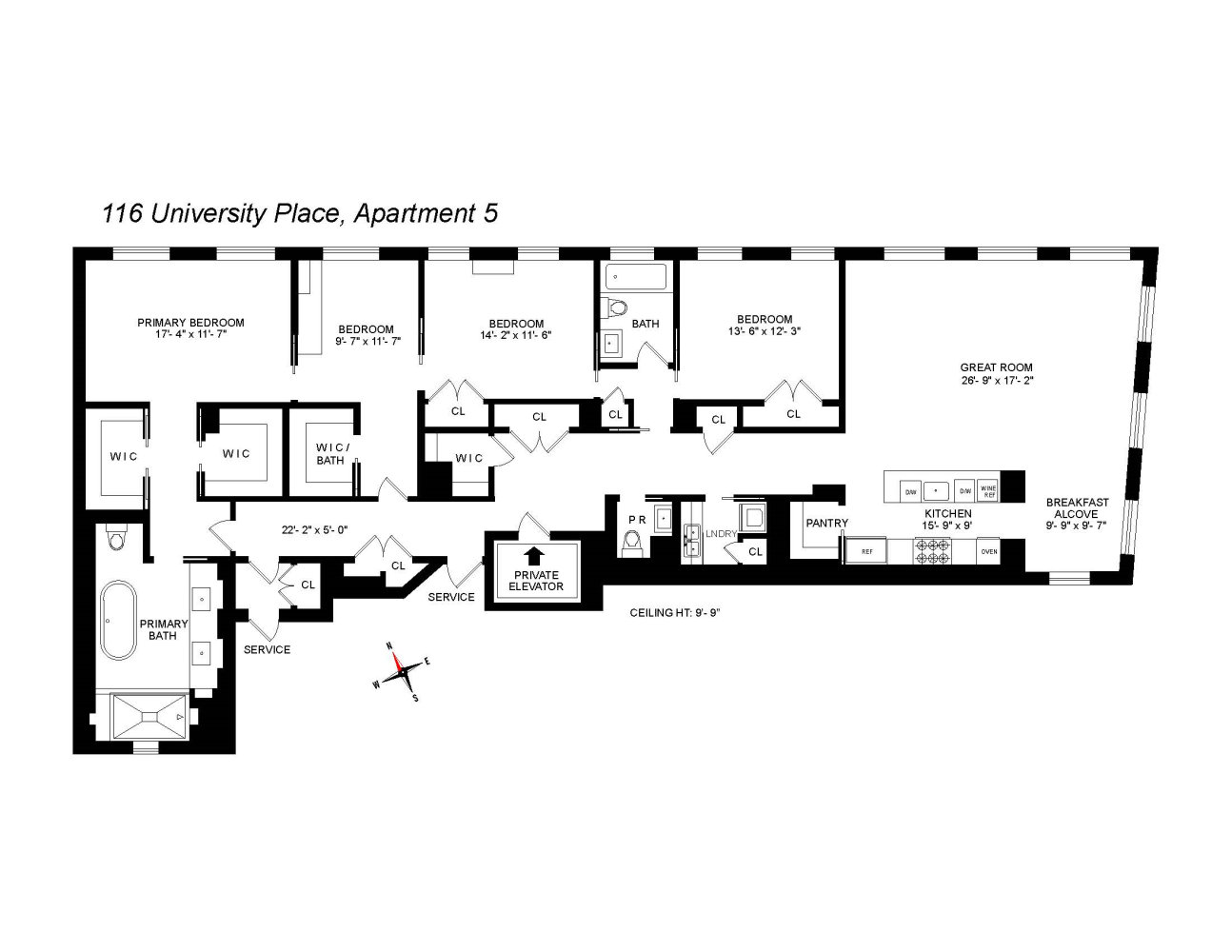 #3 photo, 116 UNIVERSITY Place, マンハッタン Greenwich Village , NY 10003