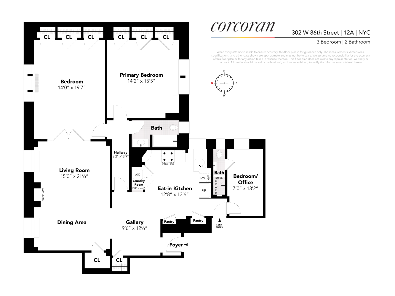 #2 photo, 302 W 86TH Street, 曼哈頓 上西城 Upper West Side , NY 10024