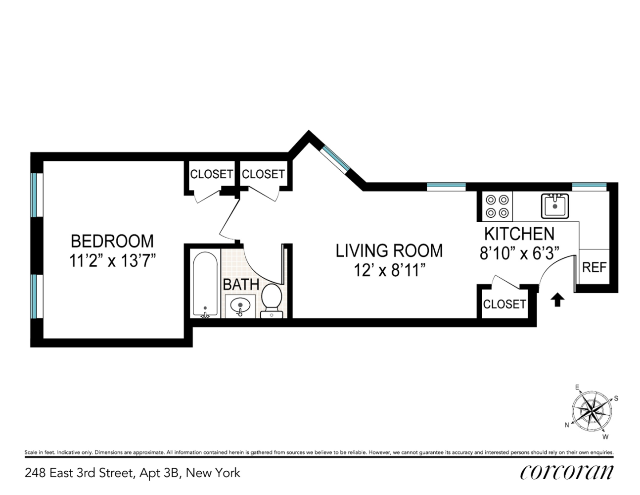 #2 photo, 248 E 3RD Street, マンハッタン East Village , NY 10009