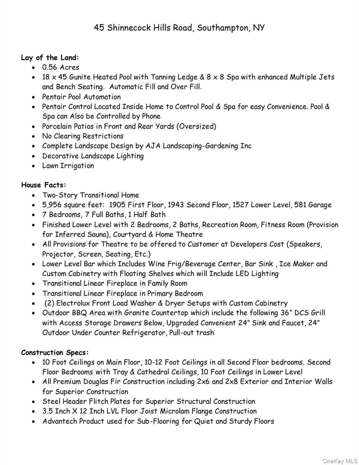 #12 photo, 59 Shinnecock Hills Road, サフォーク郡 Southampton , NY 11968