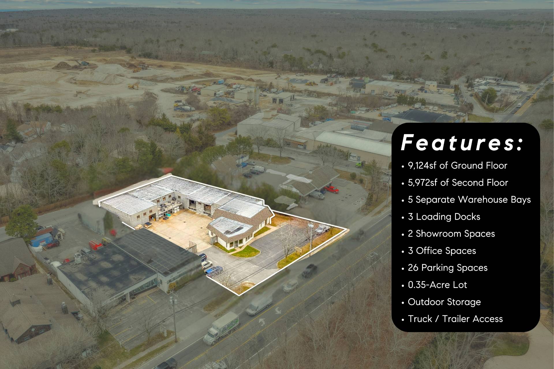 #2 photo, 348 Montauk Highway (Showroom & Office), サフォーク郡 Wainscott , NY 11975