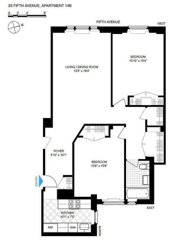 #2 photo, 25 5TH Avenue, マンハッタン Greenwich Village , NY 10003