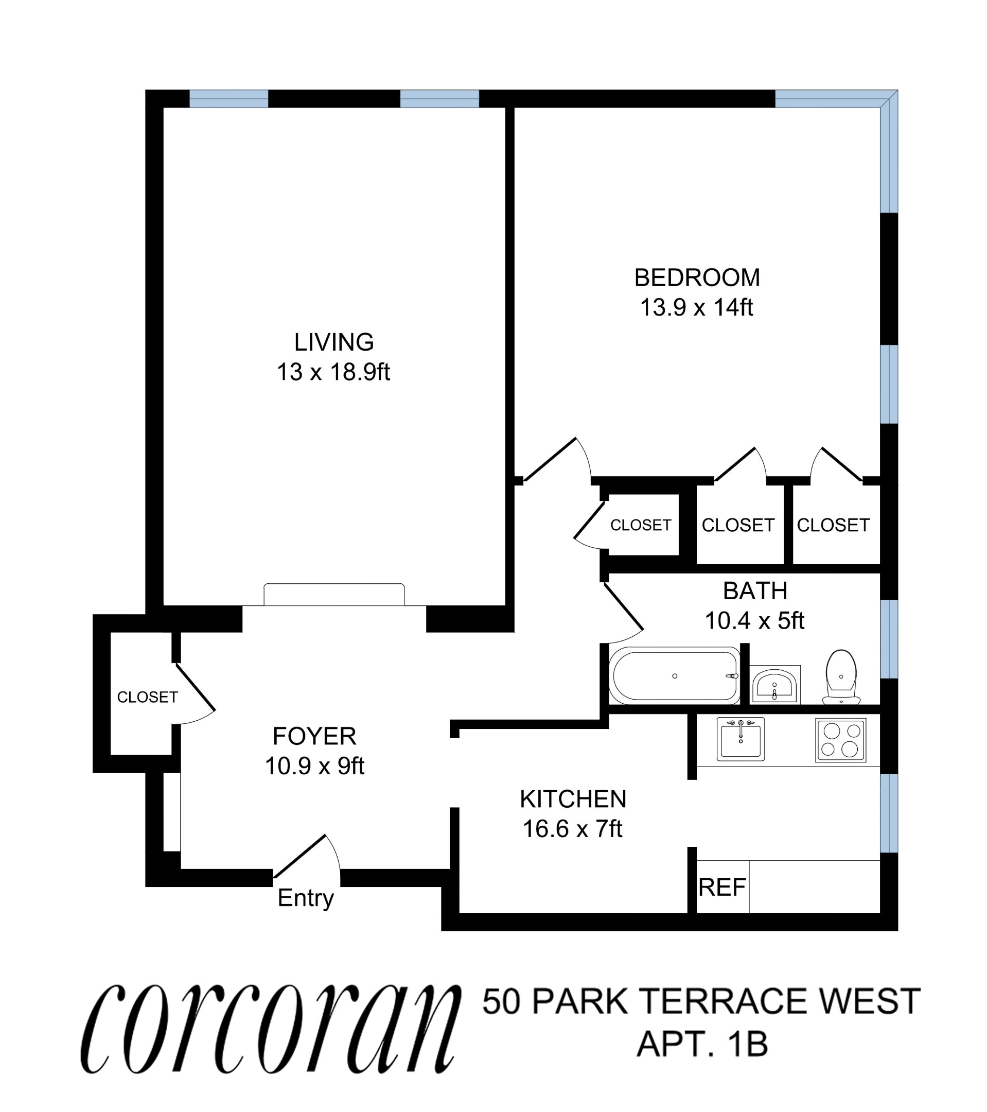 #2 photo, 50 PARK Terrace W, マンハッタン Inwood , NY 10034