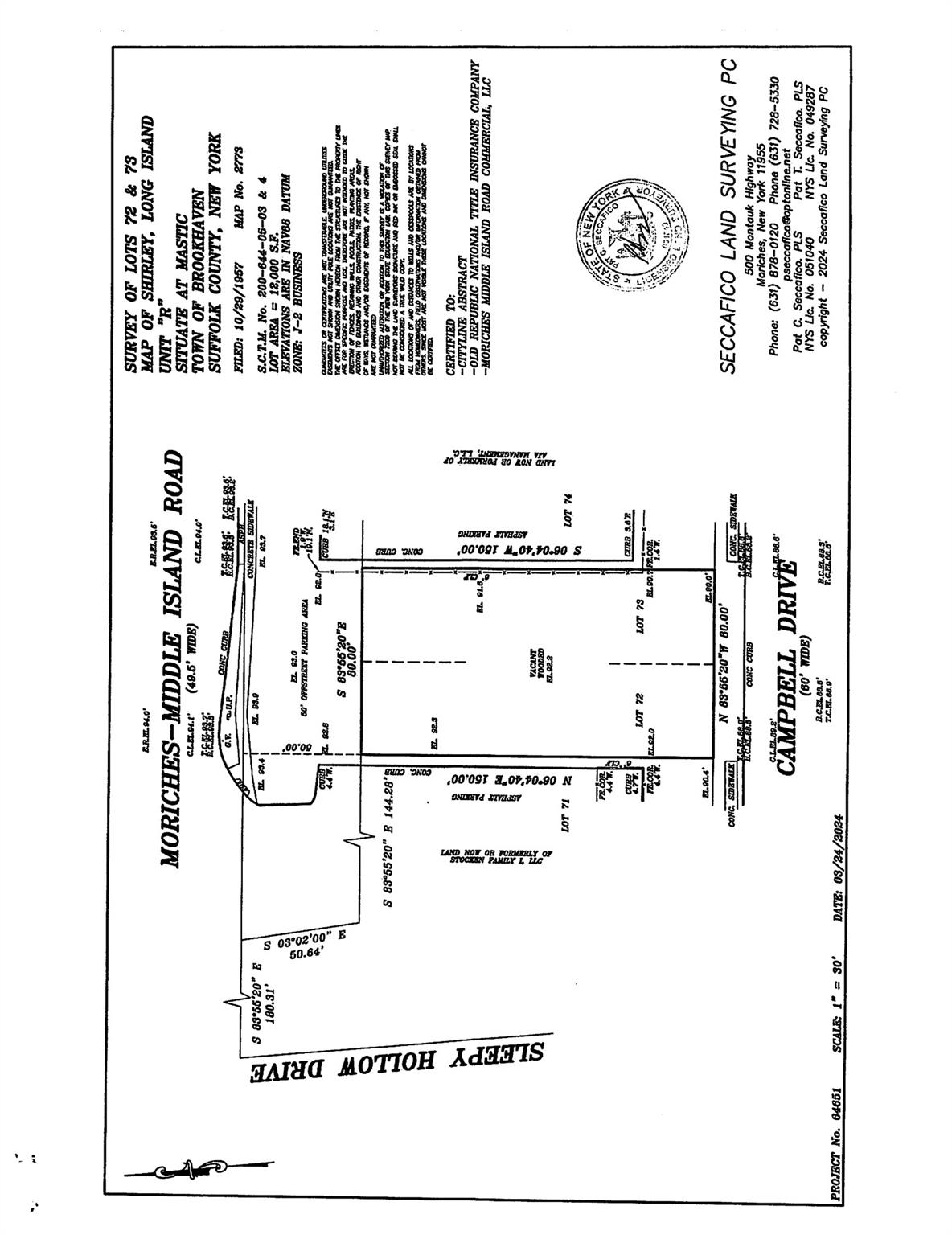 #5 photo, VL - (Sec 644 Lot 72) Moriches-Middle Island Road, サフォーク郡 Mastic , NY 11950