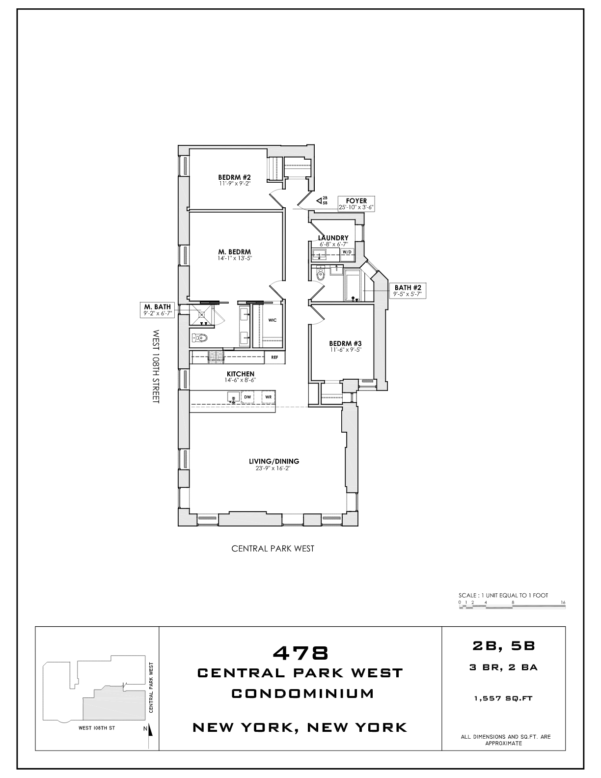 #2 photo, 478 CENTRAL Park W, マンハッタン Manhattan Valley , NY 10025