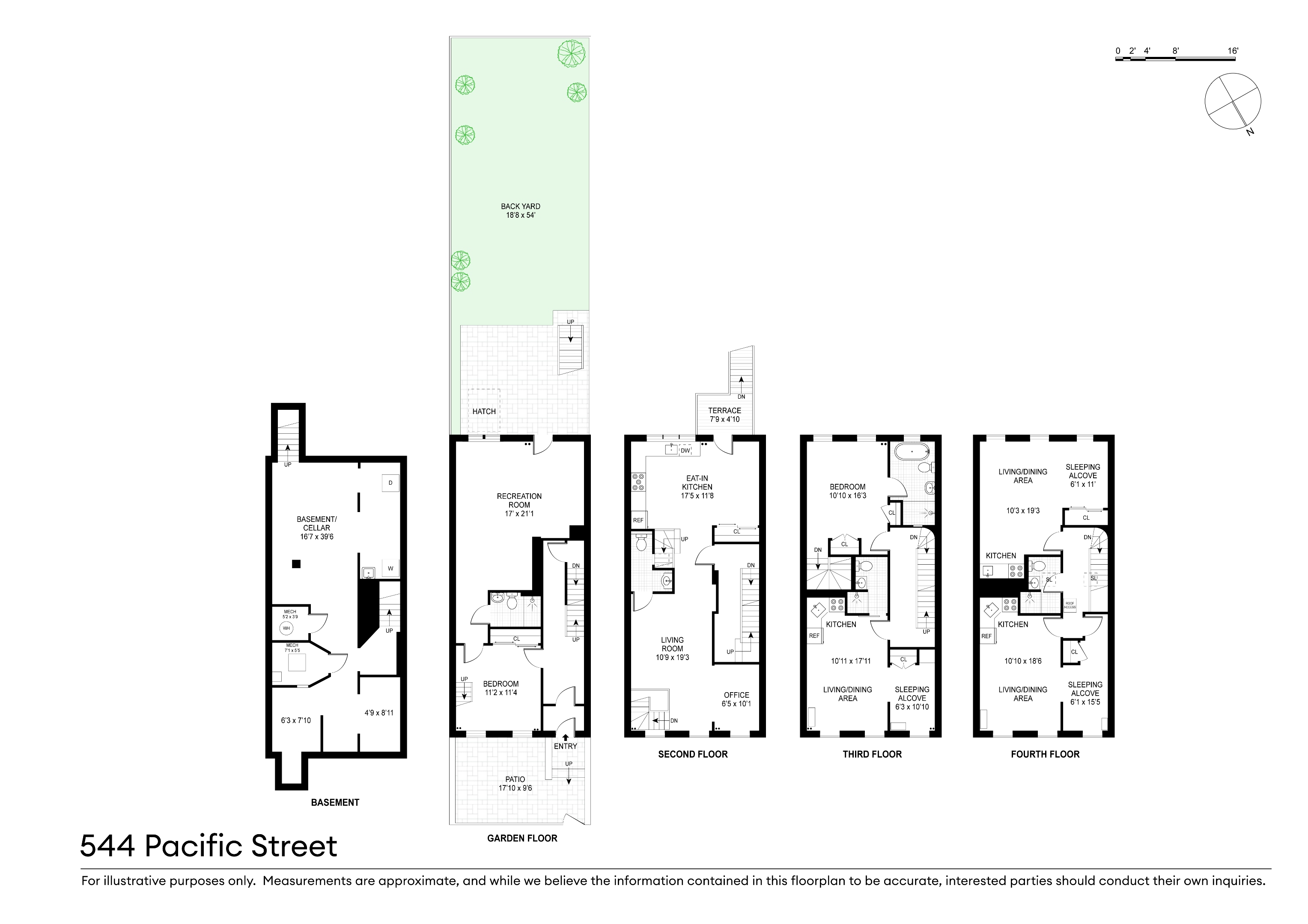 #2 photo, 544 Pacific Street, ブルックリン区 Boerum Hill , NY 11217