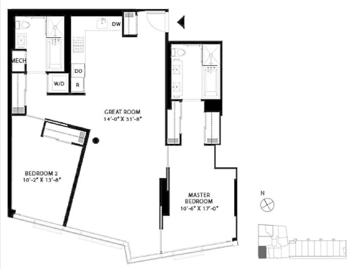 #2 photo, 425 W 53rd Street, マンハッタン Hells Kitchen , NY 10019