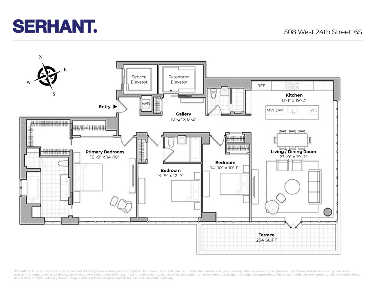 #2 photo, 508 W 24TH Street, マンハッタン Chelsea , NY 10011