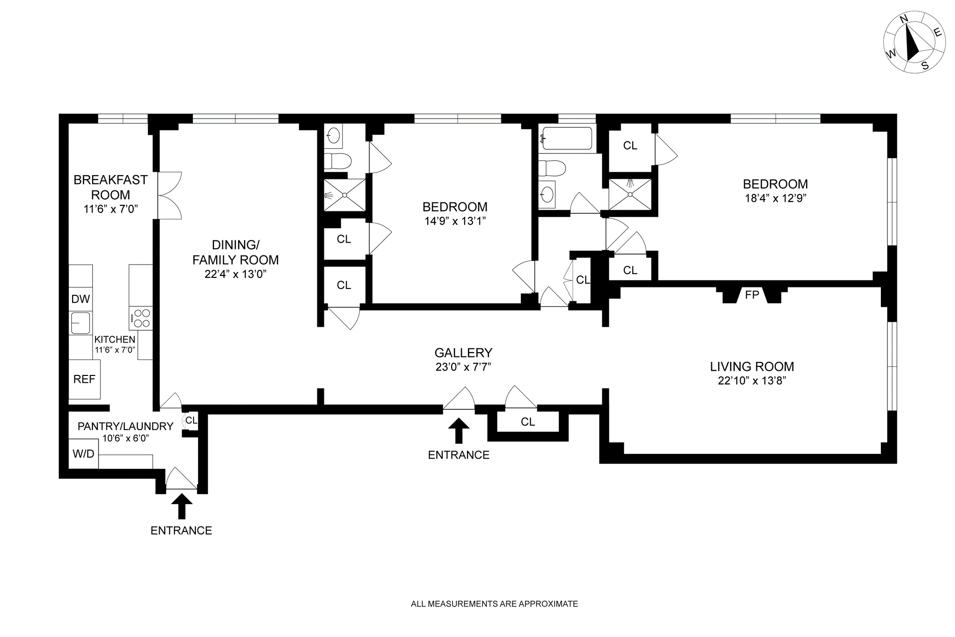 #3 photo, 327 CENTRAL Park W, マンハッタン Upper West Side , NY 10025
