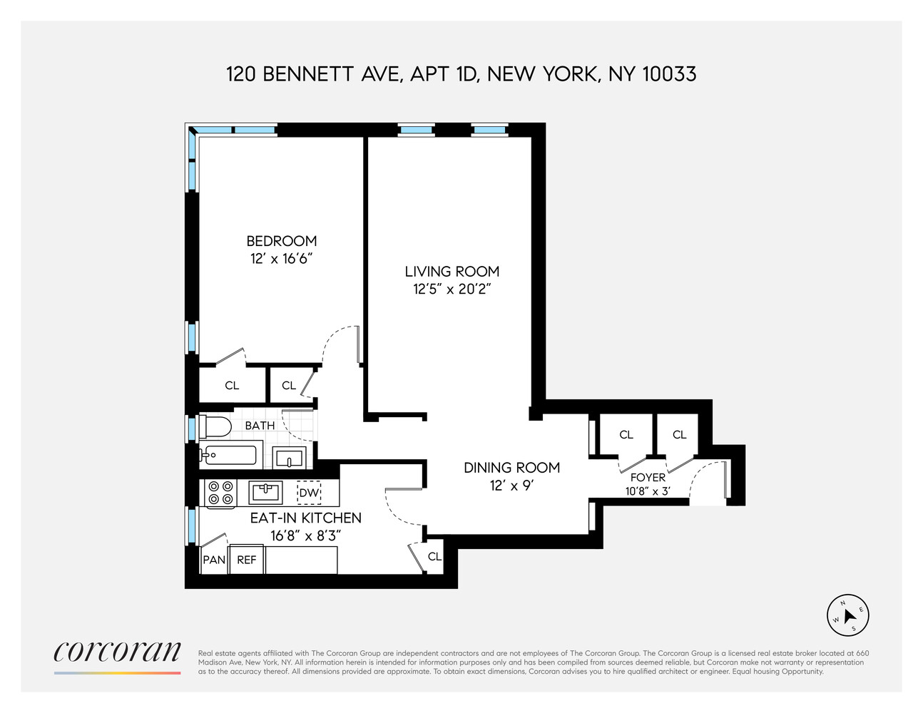#2 photo, 120 BENNETT Avenue, マンハッタン Hudson Heights , NY 10033