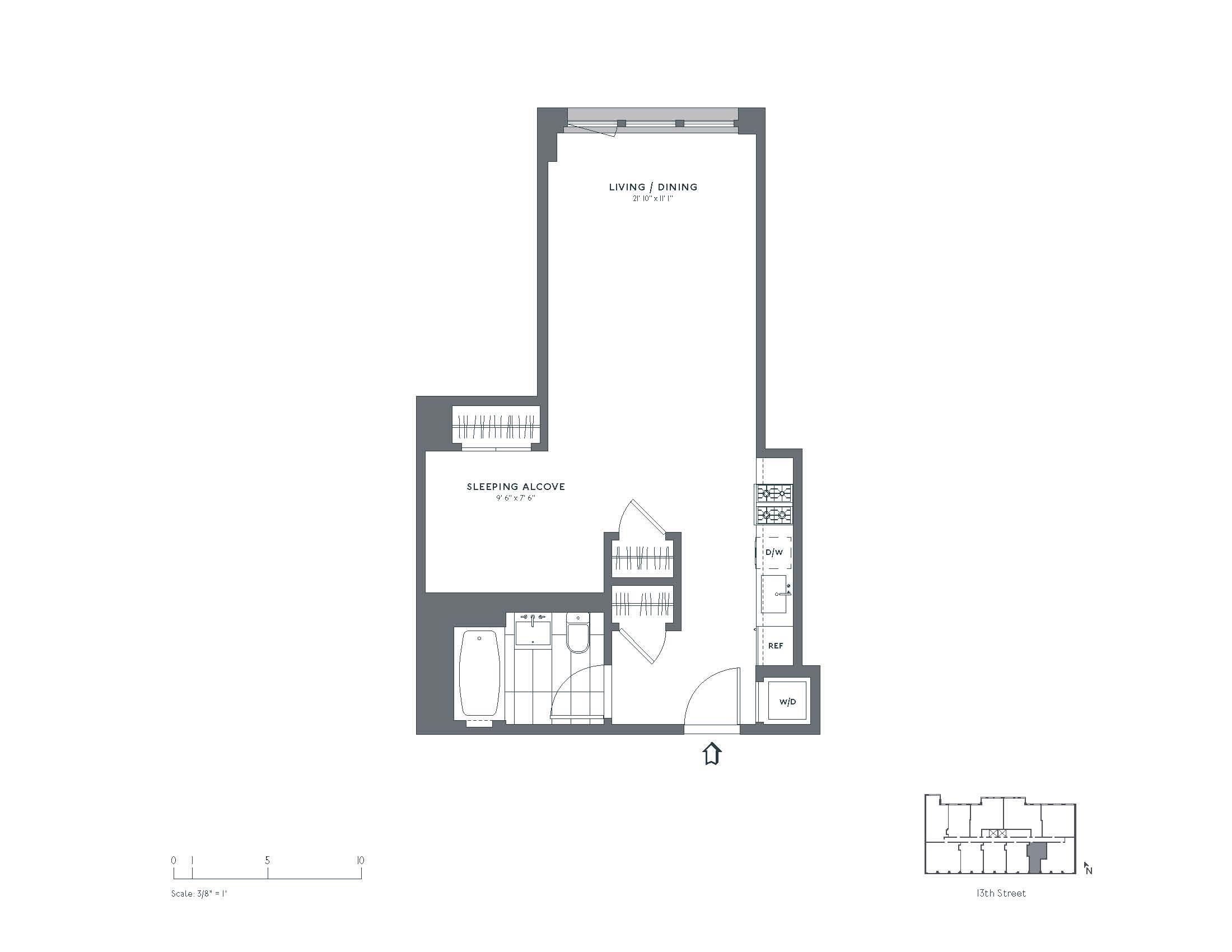 #2 photo, 211 E 13th Street, マンハッタン E. Greenwich Village , NY 10003