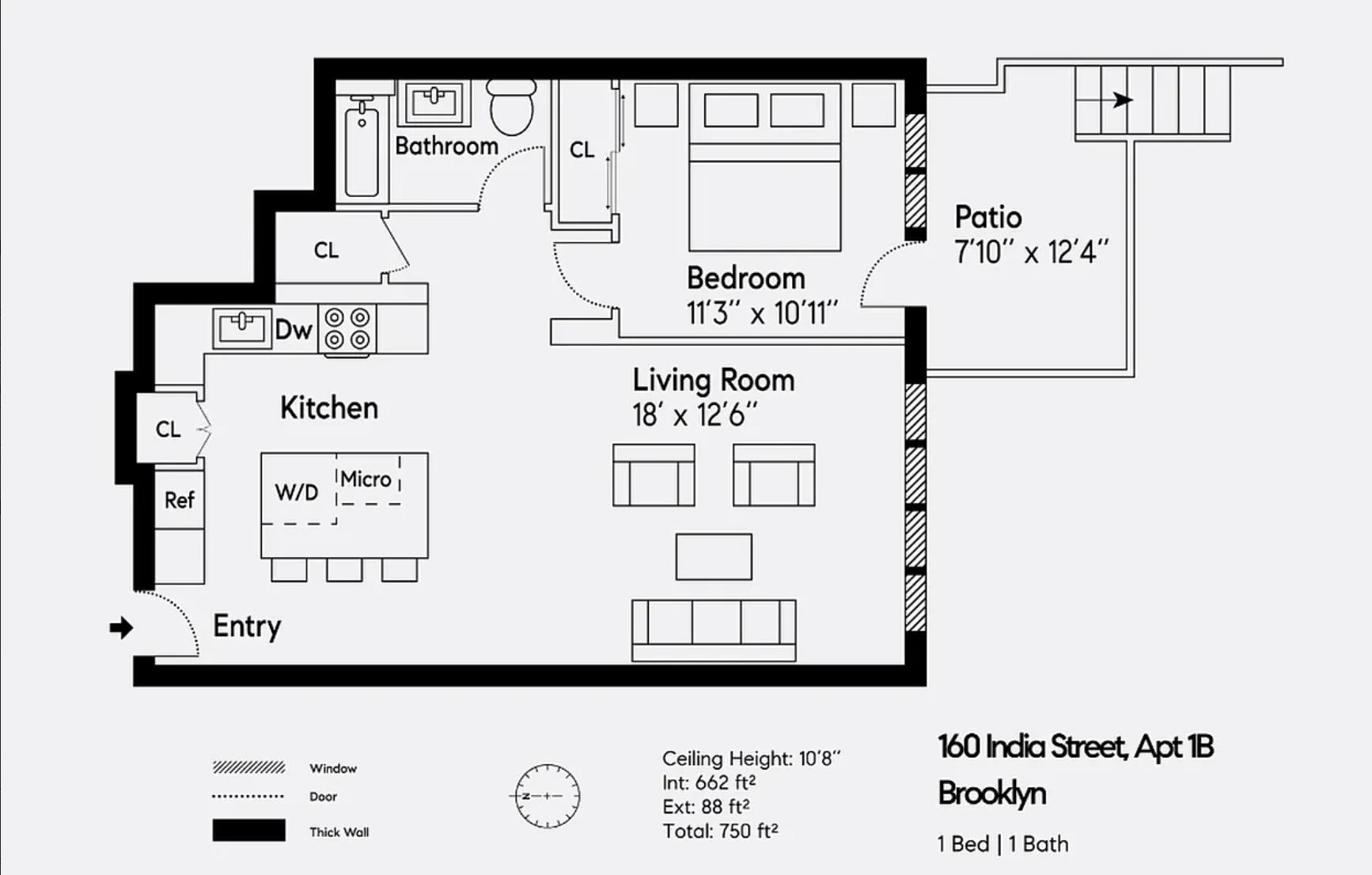 #2 photo, 160 India Street, ブルックリン区 Greenpoint , NY 11222