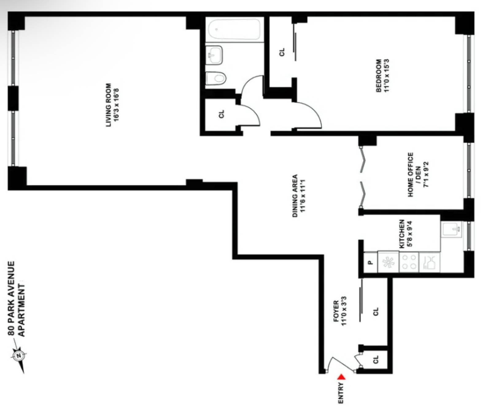 #16 photo, 80 Park Avenue, #11N, New York , NY 10016