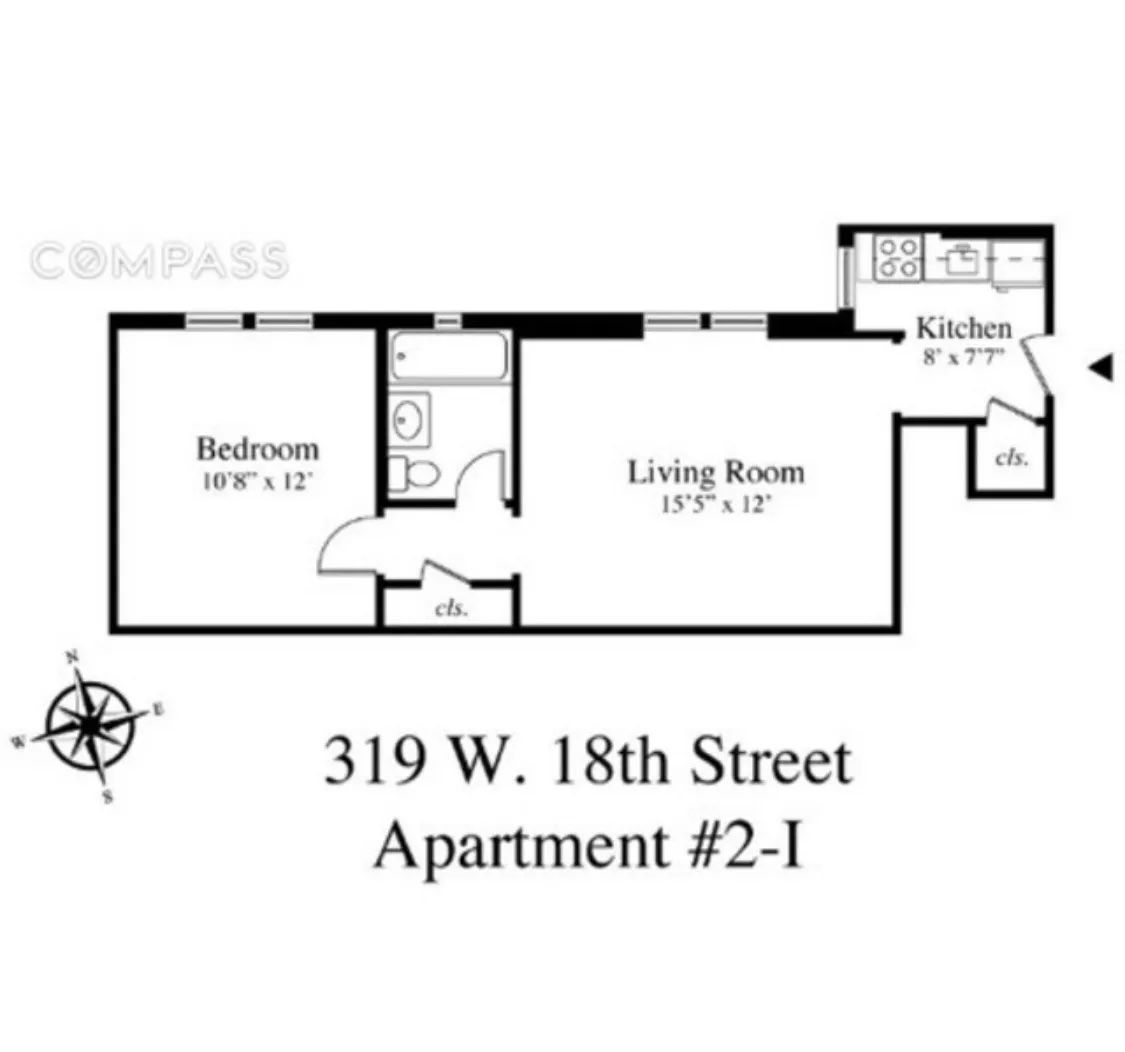 #2 photo, 319 W 18th Street, マンハッタン Chelsea , NY 10011