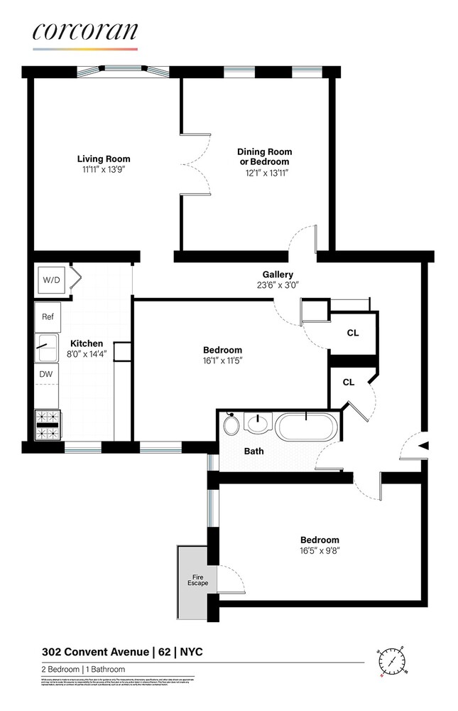 #2 photo, 302 CONVENT Avenue, マンハッタン Hamilton Heights , NY 10031