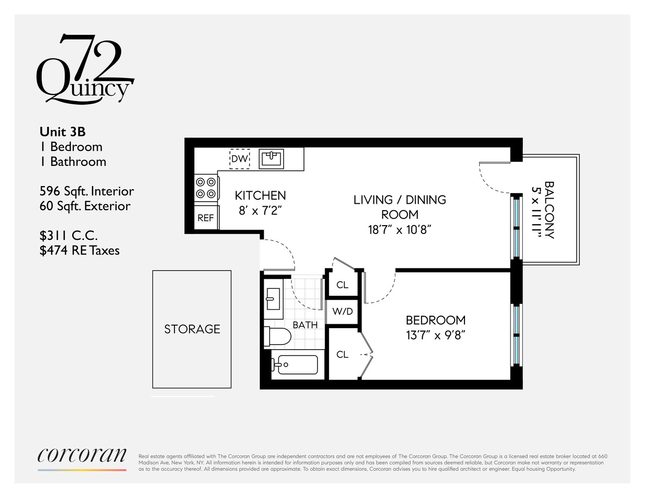 #2 photo, 72 QUINCY Street, ブルックリン区 Bedford-Stuyvesant , NY 11238