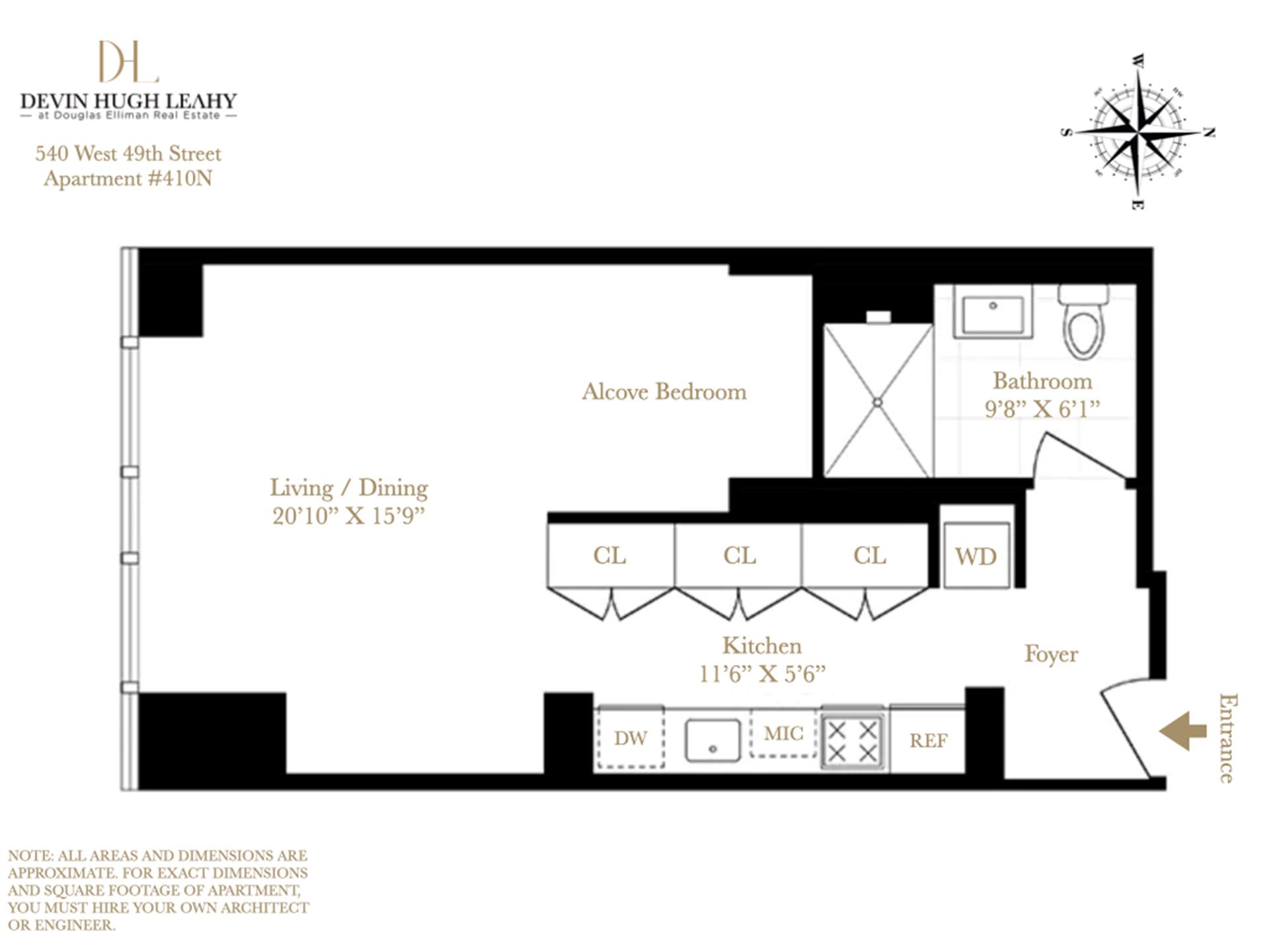 #2 photo, 540 W 49TH Street, マンハッタン Hells Kitchen , NY 10019