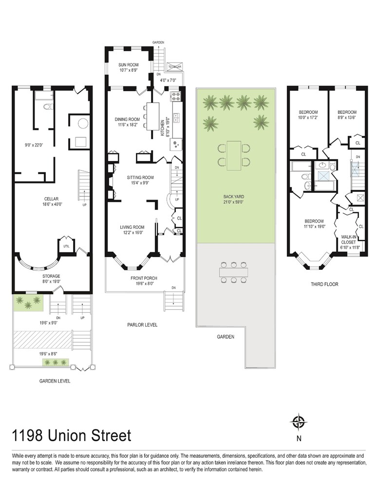 #2 photo, 1198 UNION Street, ブルックリン区 Crown Heights , NY 11225