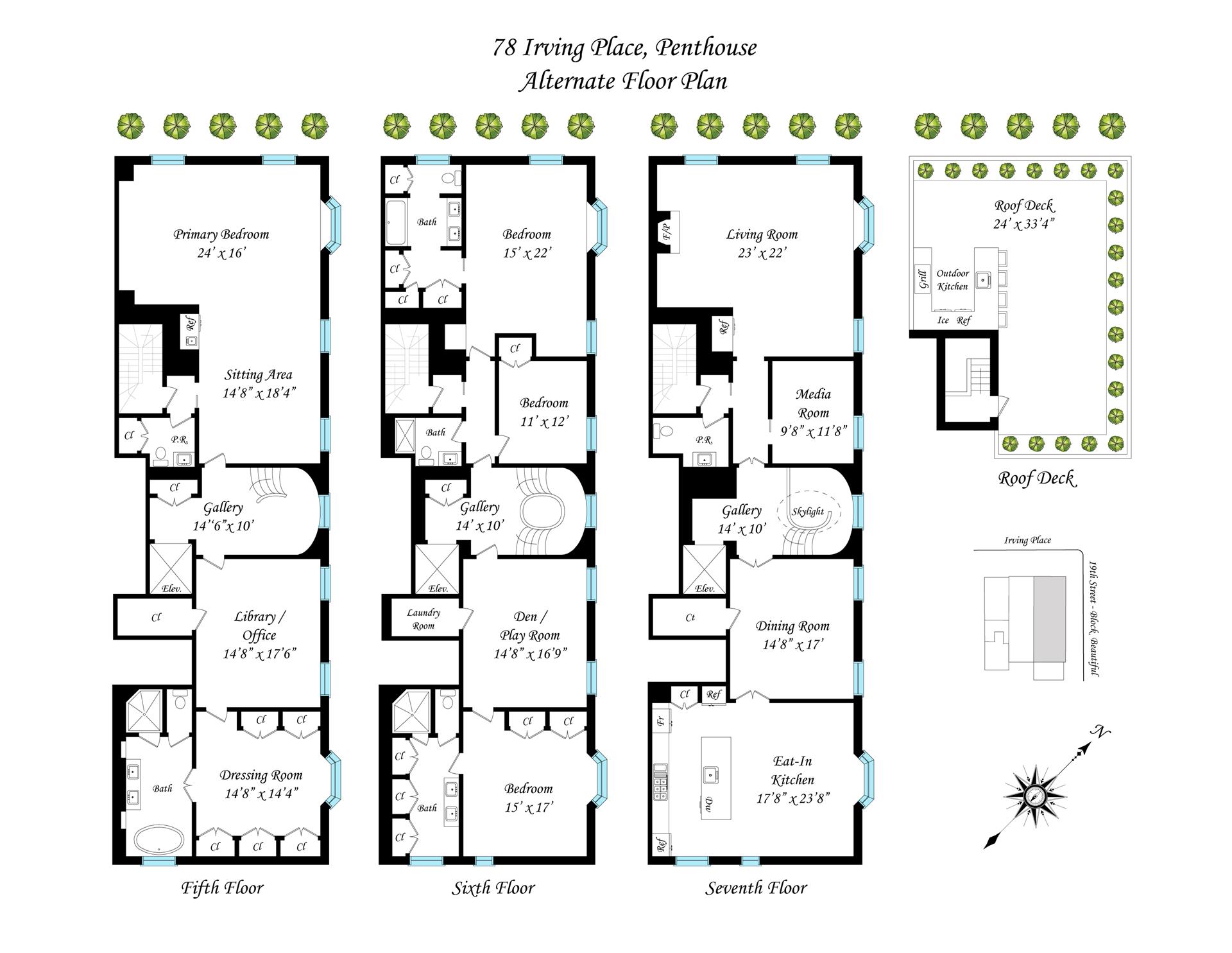 #3 photo, 78 IRVING Place, Gramercy Park , NY 10003