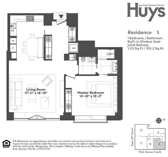 #2 photo, 404 PARK Avenue S, マンハッタン NoMad , NY 10016