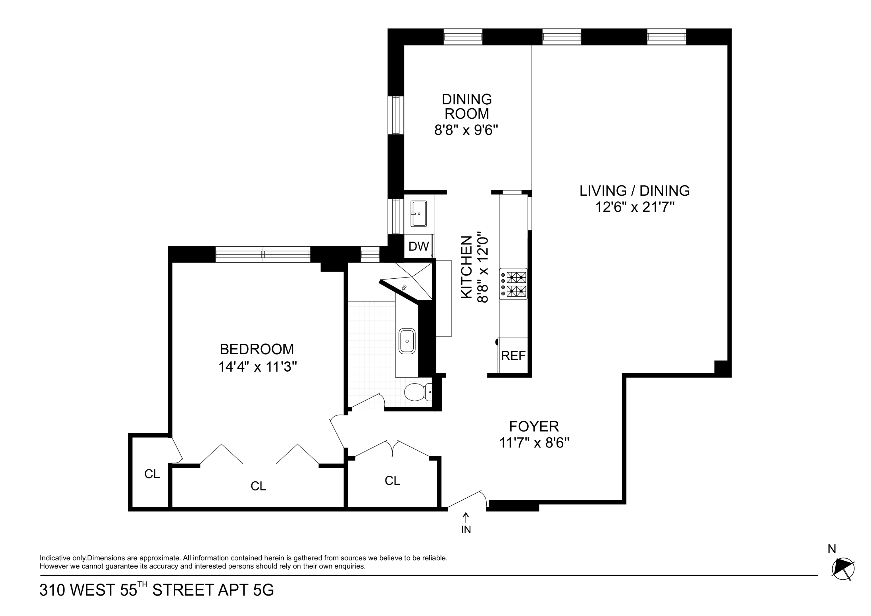 #2 photo, 310 W 55th Street, マンハッタン Hell's Kitchen , NY 10019