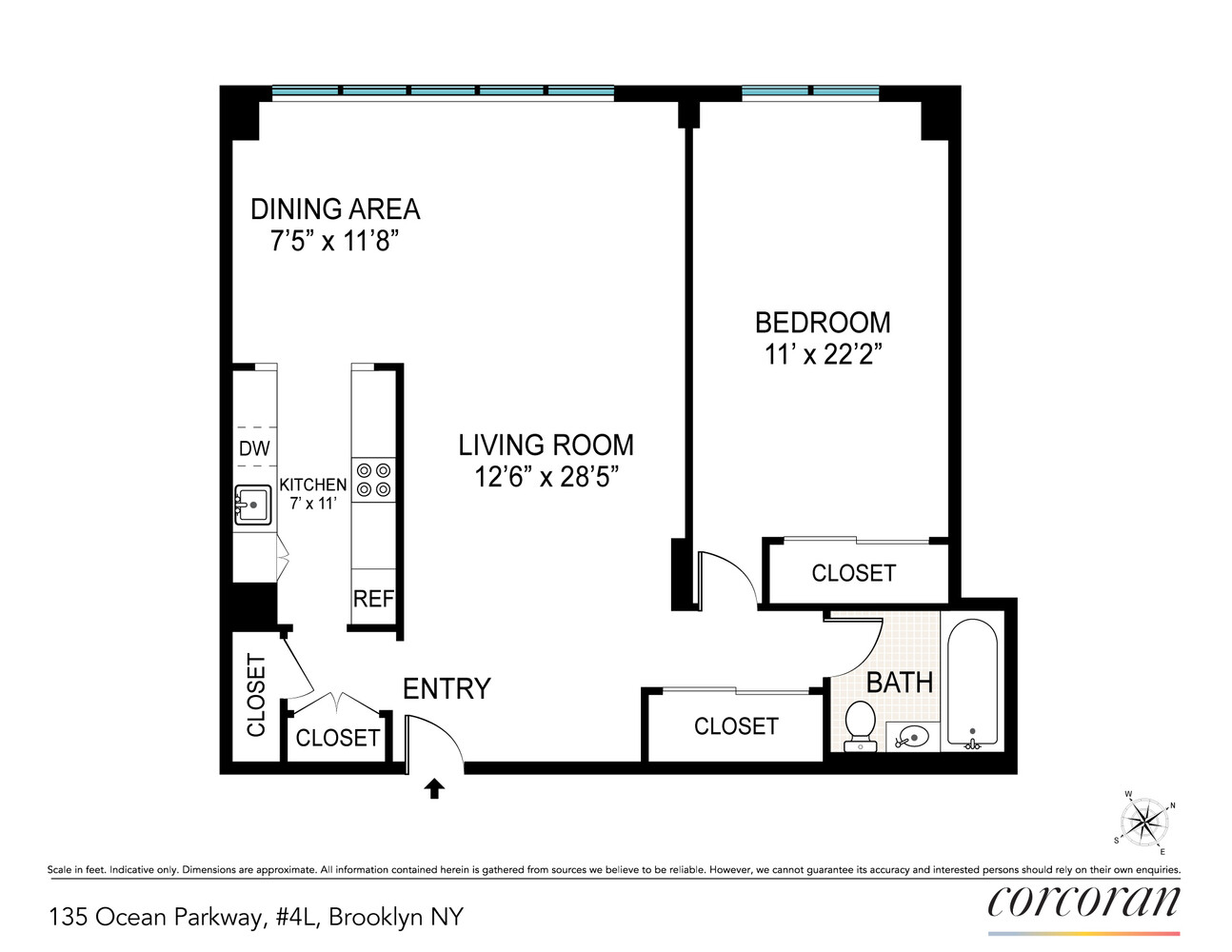 #2 photo, 135 OCEAN Parkway, Kensington , NY 11218