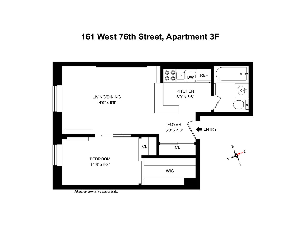 #2 photo, 161 W 76TH Street, マンハッタン Upper West Side , NY 10023