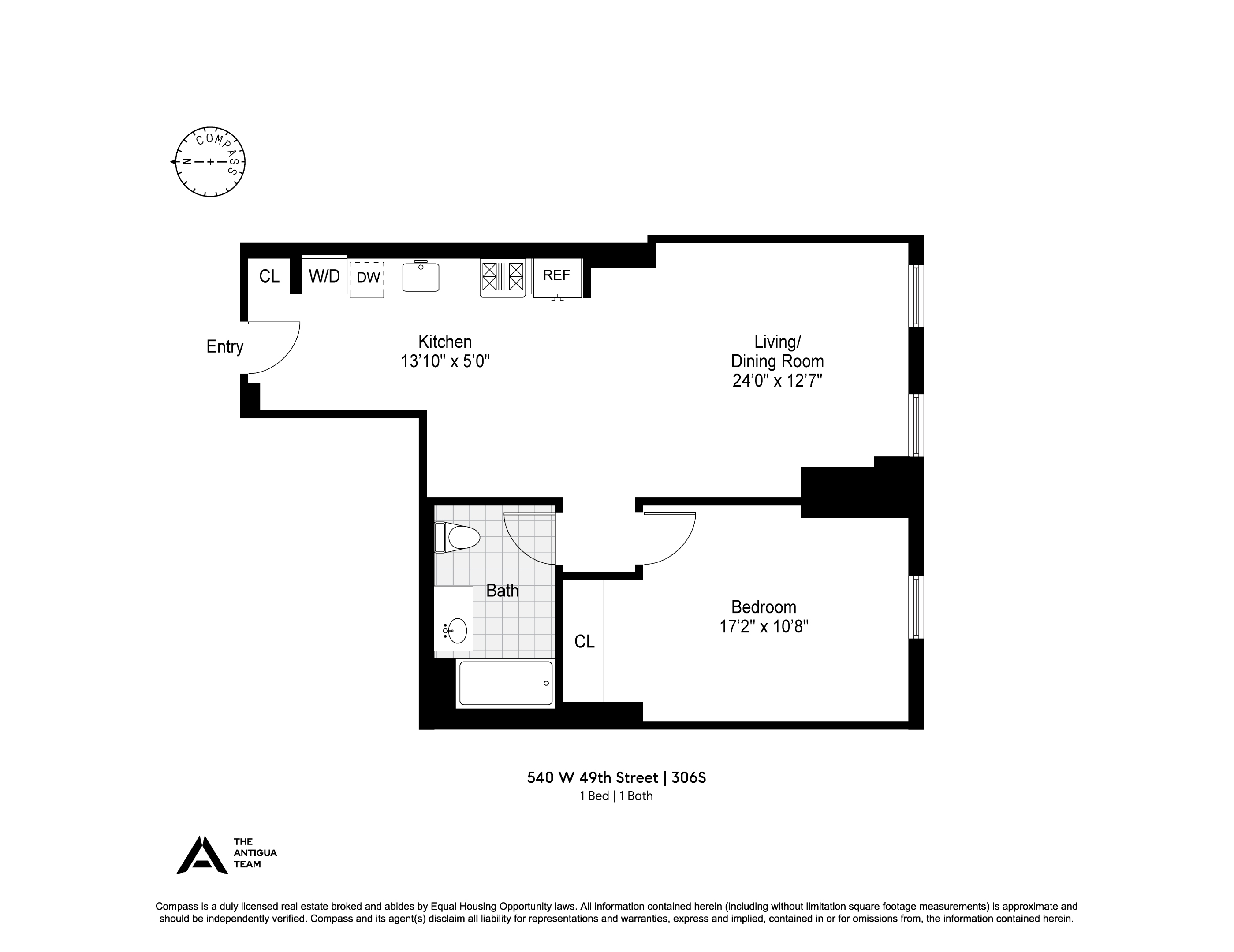 #2 photo, 540 W 49th Street, マンハッタン Hell's Kitchen , NY 10036