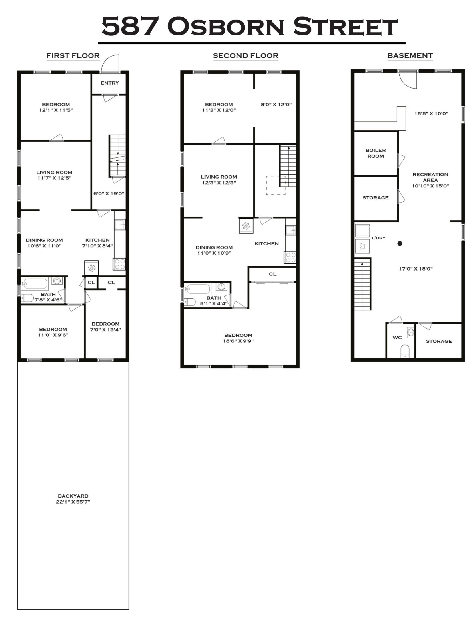 #2 photo, 587 Osborn Street, ブルックリン区 Brownsville , NY 11212