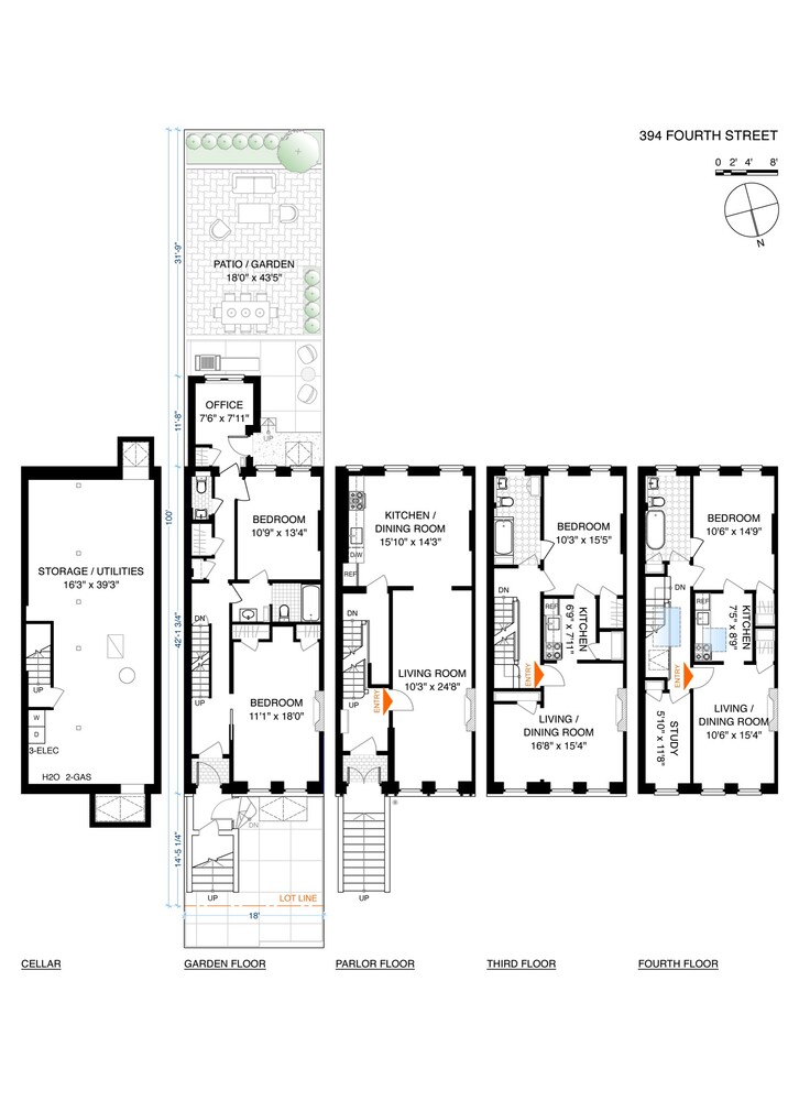 #2 photo, 394 4TH Street, ブルックリン区 Park Slope , NY 11215