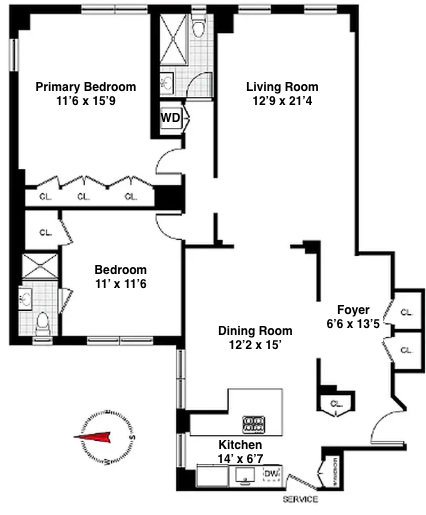 #2 photo, 639 W End Avenue, マンハッタン Upper West Side , NY 10025