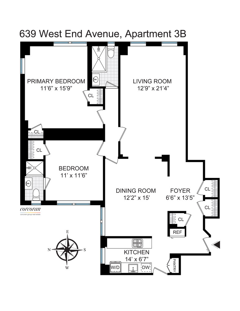 #2 photo, 639 W END Avenue, マンハッタン Upper West Side , NY 10024