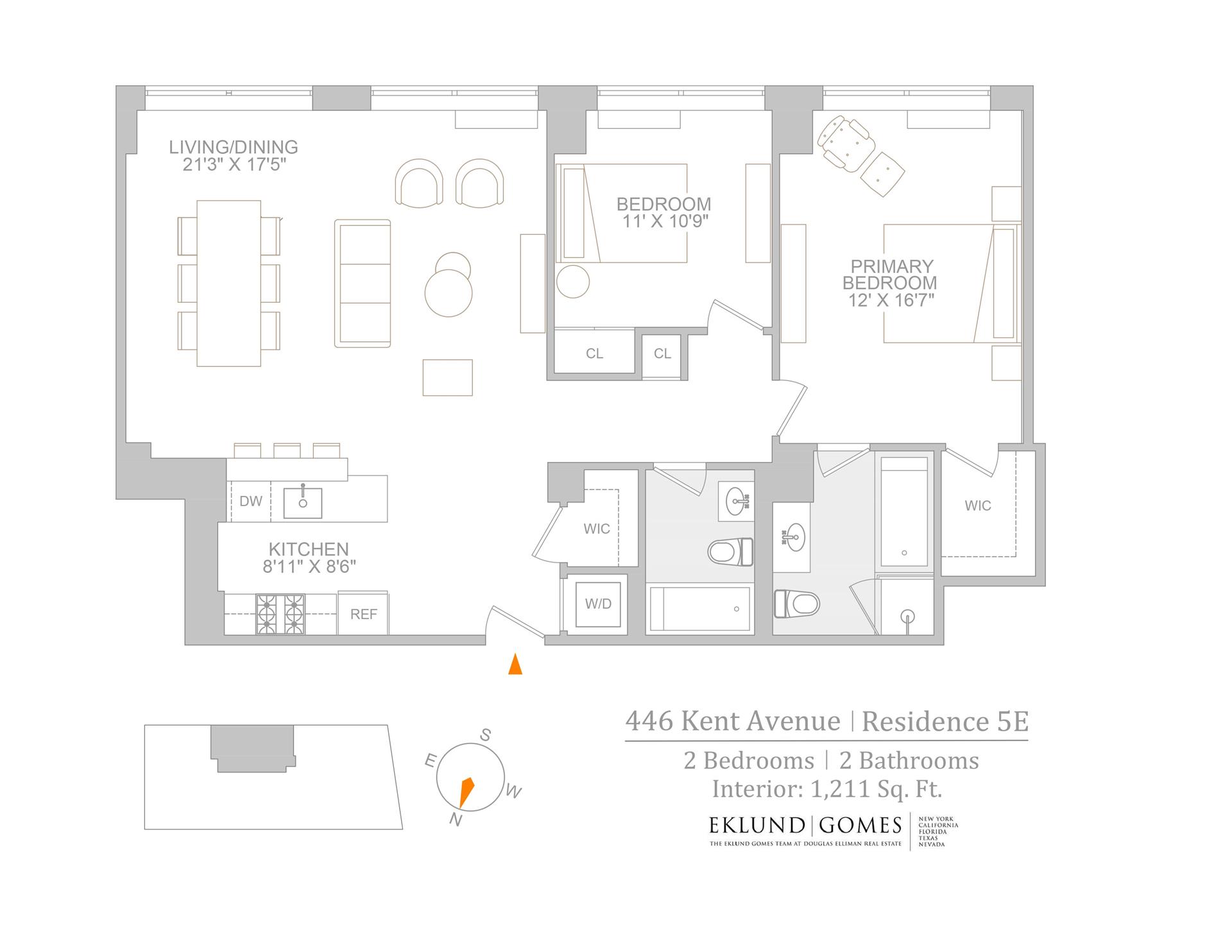 #2 photo, 446 KENT Avenue, ブルックリン区 Williamsburg,South , NY 11249