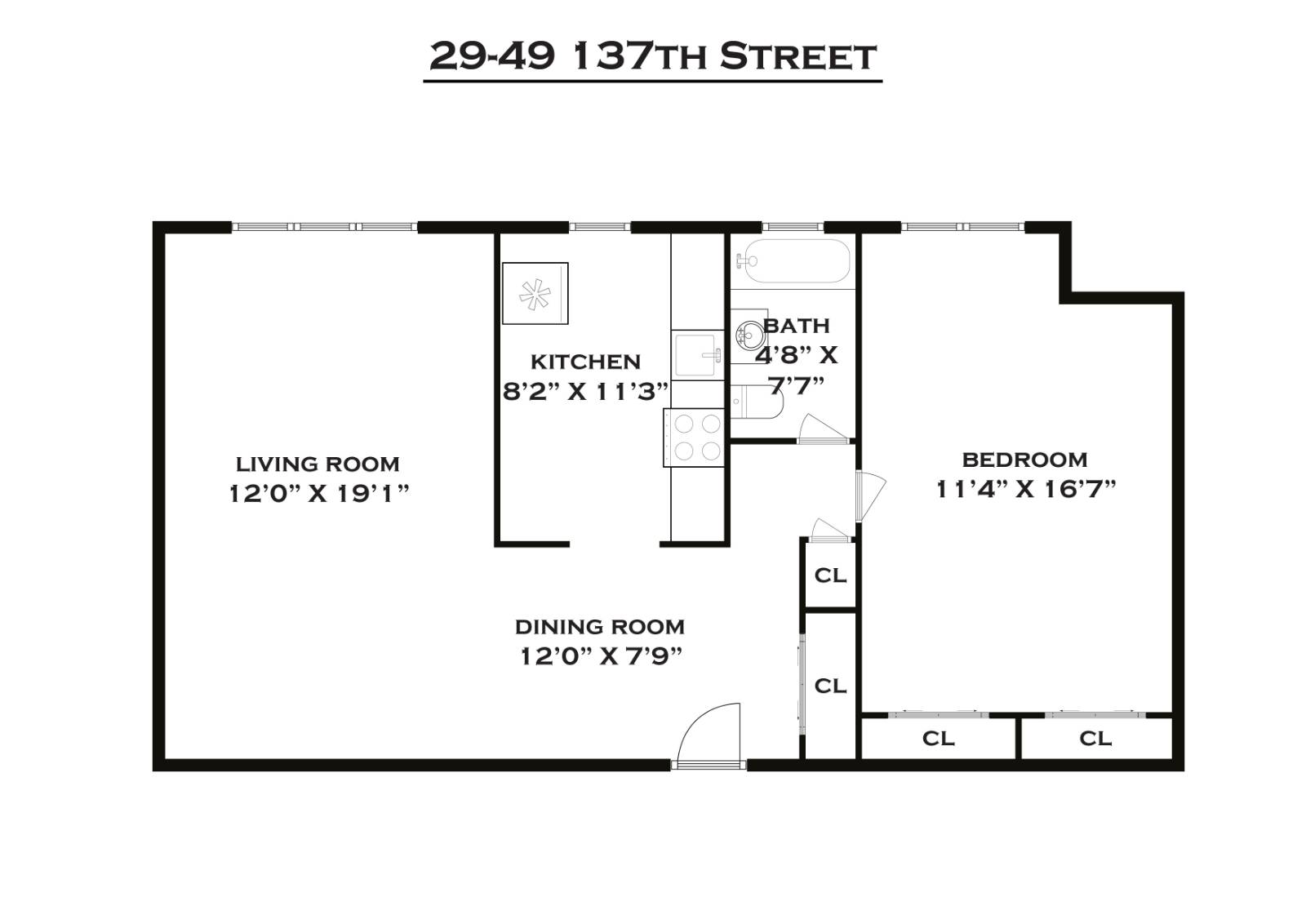 #21 photo, 29-49  137th st, #3L, Куинс ‖ Flushing , NY 11354