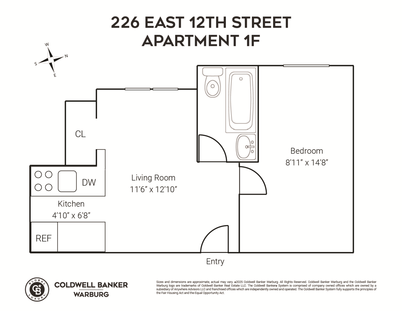 #2 photo, 226 E 12TH Street, East Village , NY 10003