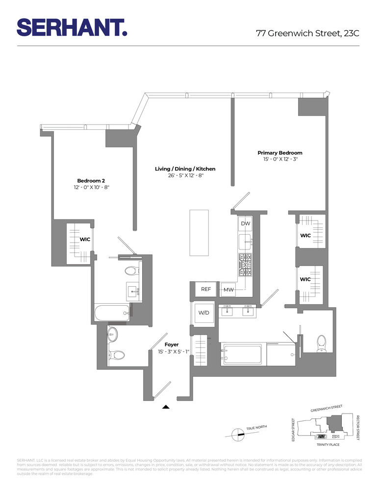 #2 photo, 77 GREENWICH Street, マンハッタン Financial District , NY 10006