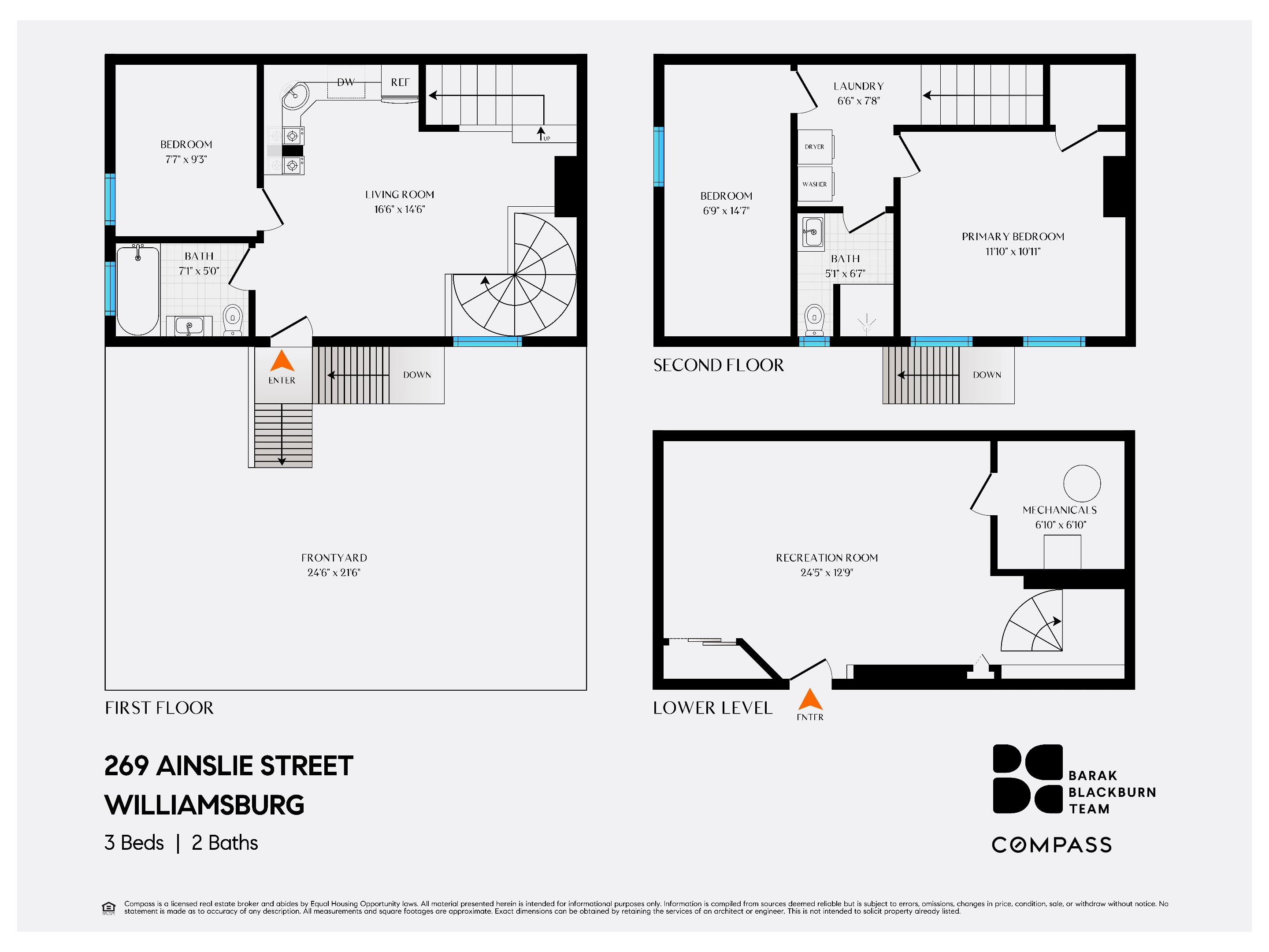 #3 photo, 269 Ainslie Street, ブルックリン区 Williamsburg , NY 11211