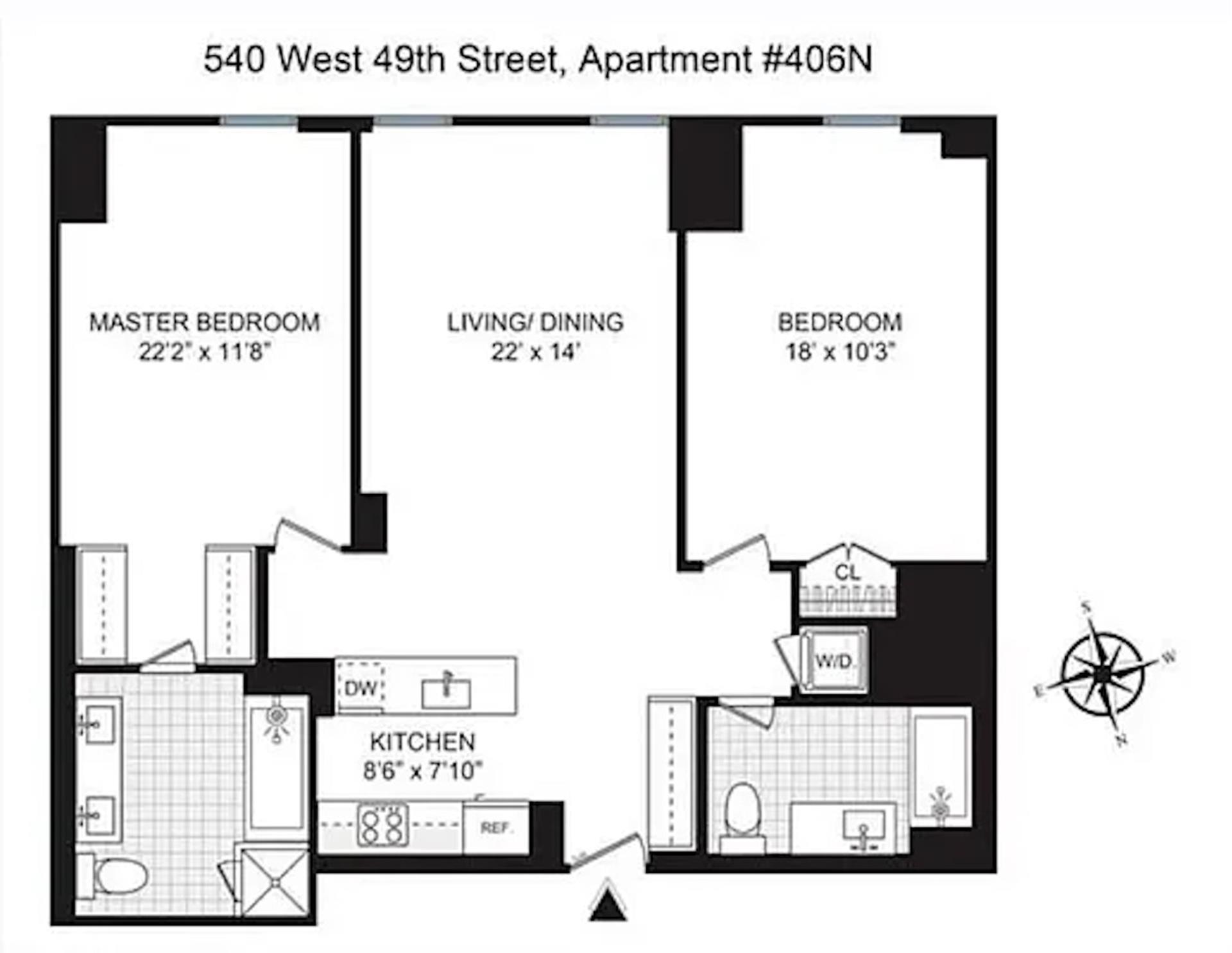 #4 photo, 540 W 49TH Street, マンハッタン Hells Kitchen , NY 10019