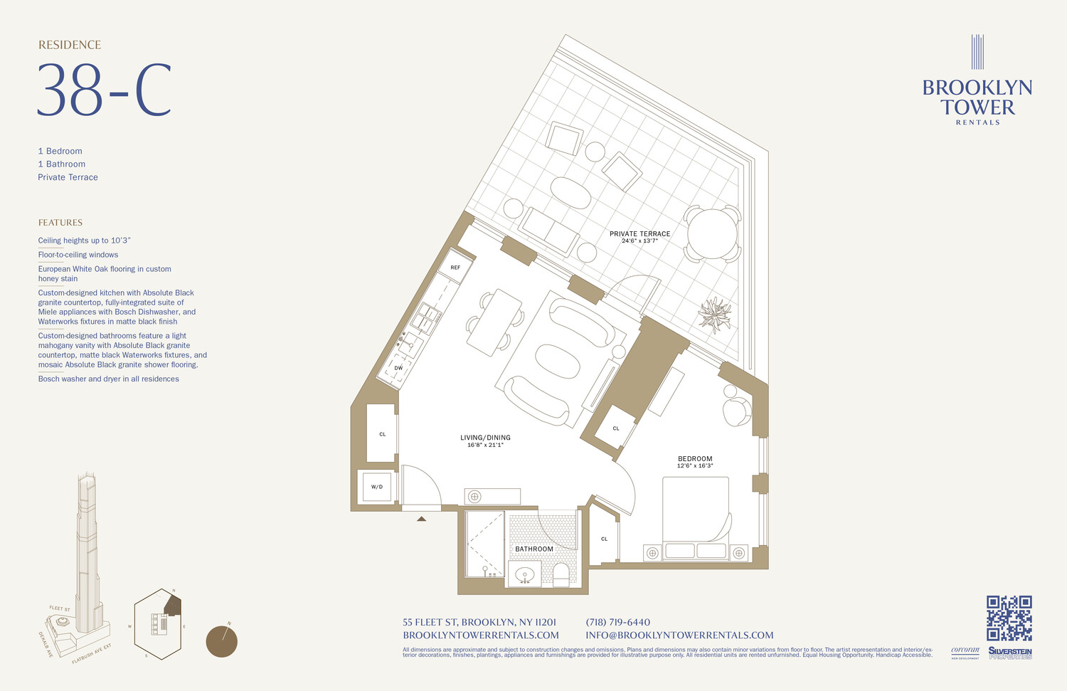 #2 photo, 55 FLEET Street, ブルックリン区 Downtown Brooklyn , NY 11201