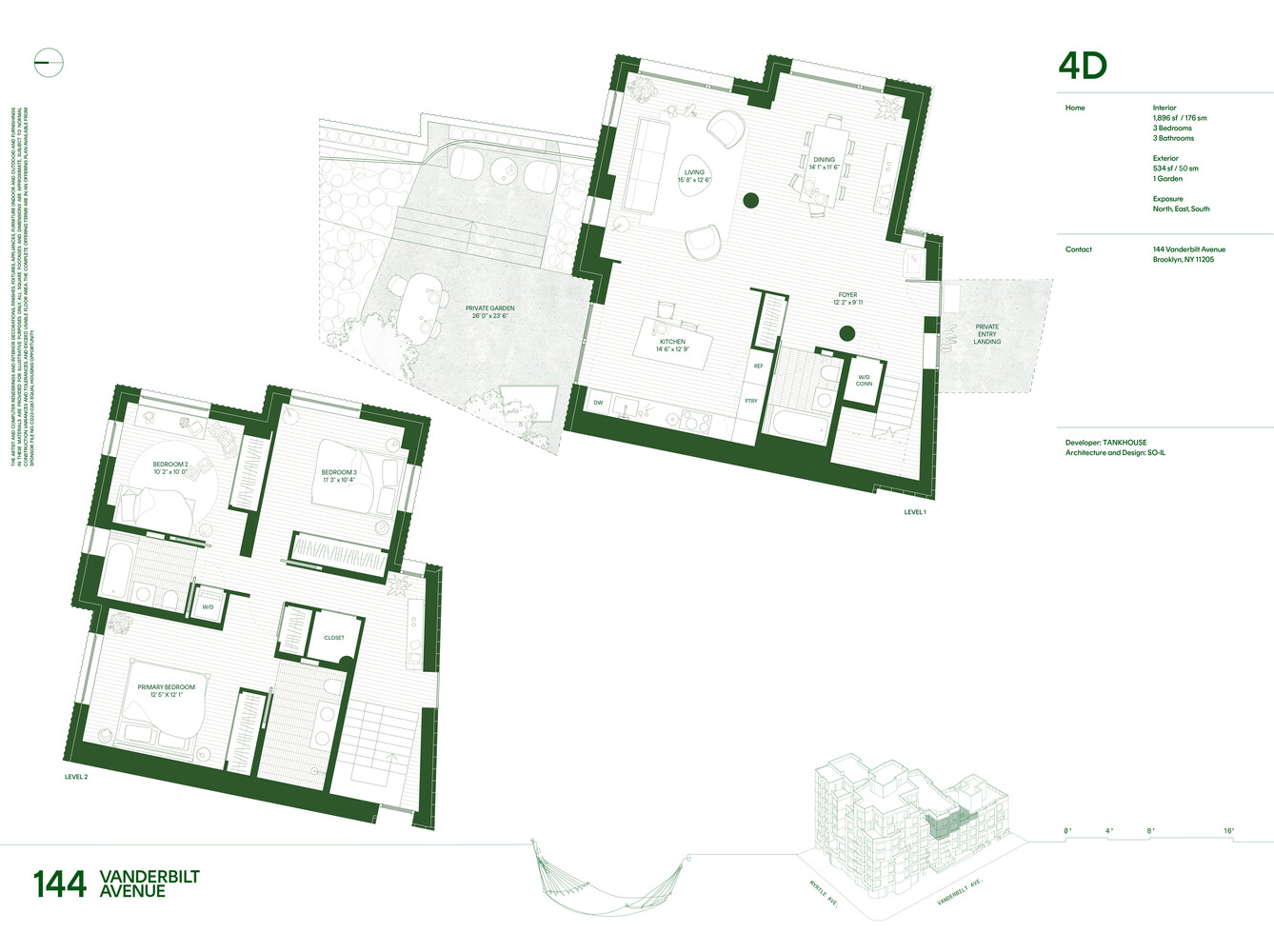 #2 photo, 144 VANDERBILT Avenue, ブルックリン区 Fort Greene , NY 11205