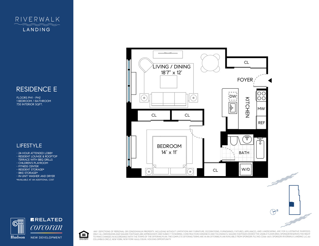 #2 photo, 425 MAIN Street, マンハッタン Roosevelt Island , NY 10044