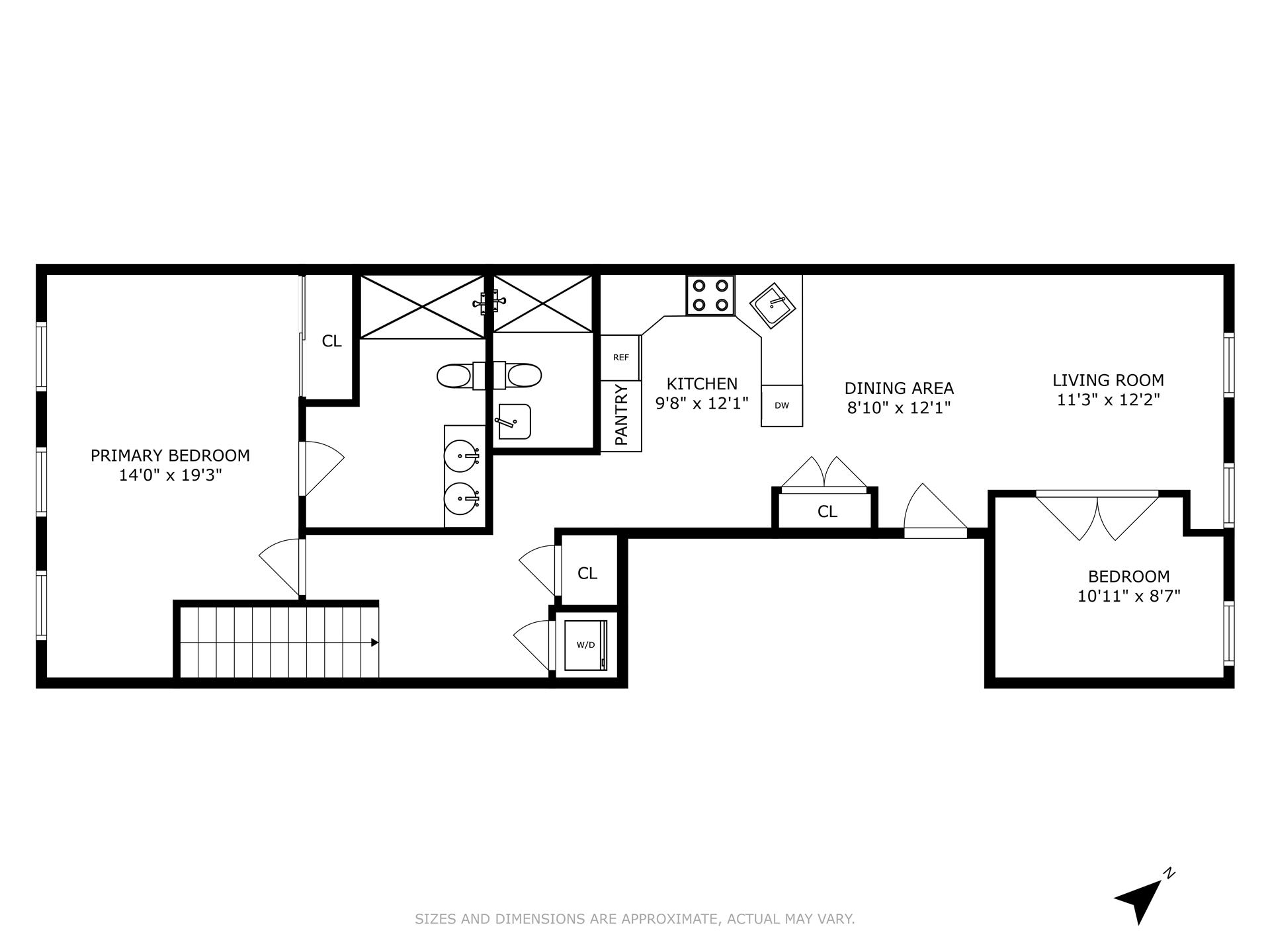 #2 photo, 466 BERGEN Street, ブルックリン区 Park Slope , NY 11217