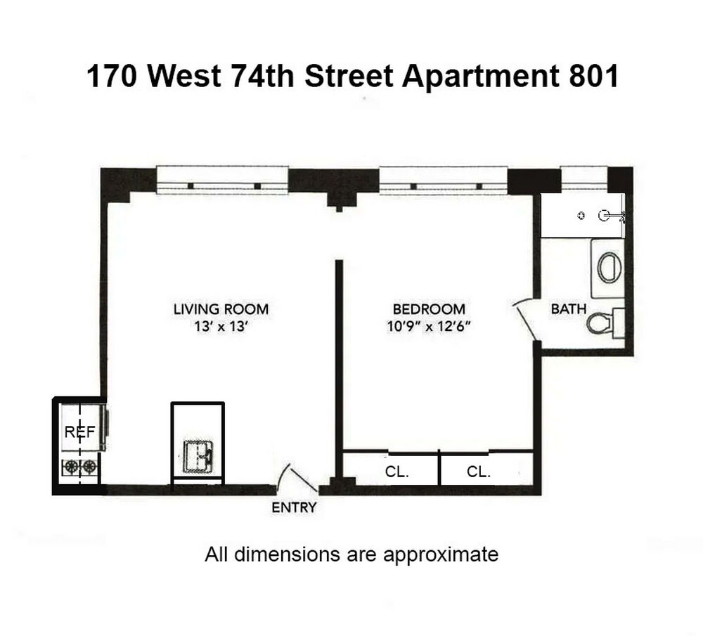 #2 photo, 170 W 74TH Street, マンハッタン Upper West Side , NY 10023