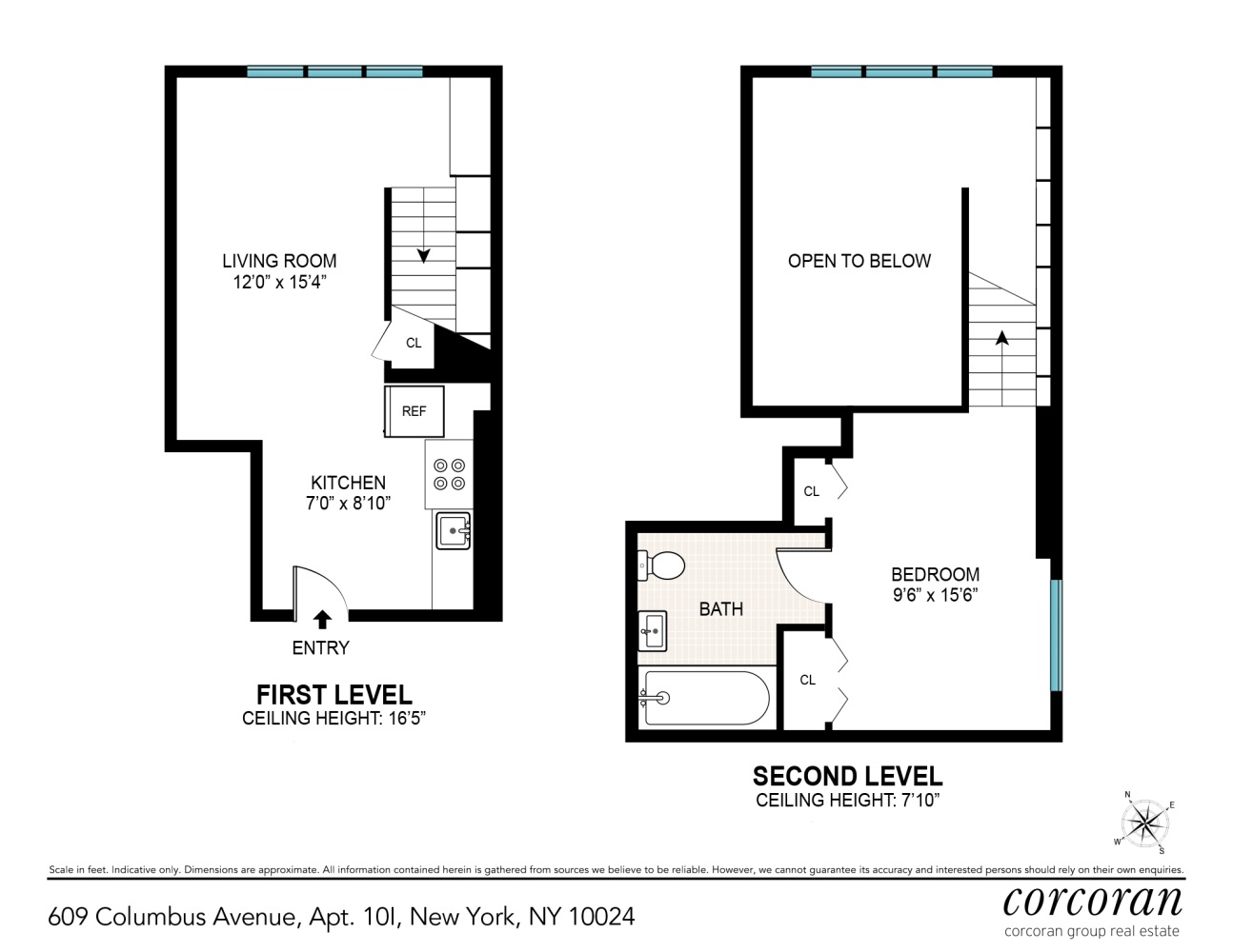 #2 photo, 609 COLUMBUS Avenue, マンハッタン Upper West Side , NY 10024