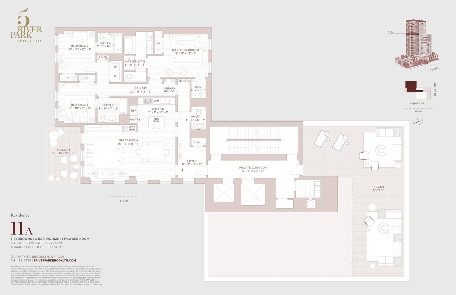 #2 photo, 347 HENRY Street, ブルックリン区 Cobble Hill , NY 11201