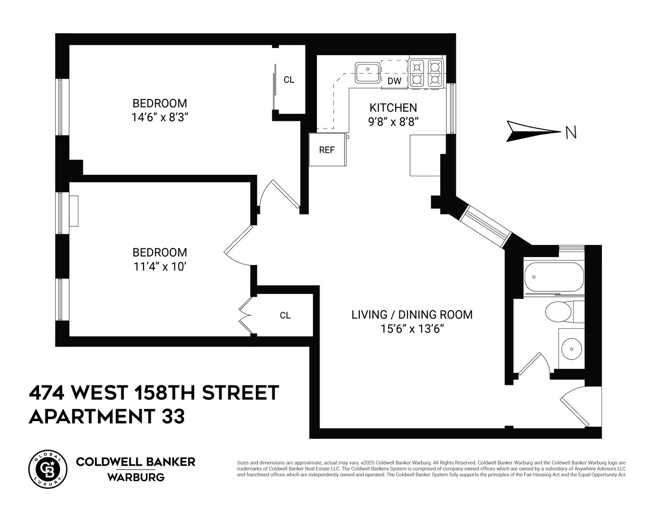 #2 photo, 474 W 158TH Street, マンハッタン Washington Heights , NY 10032