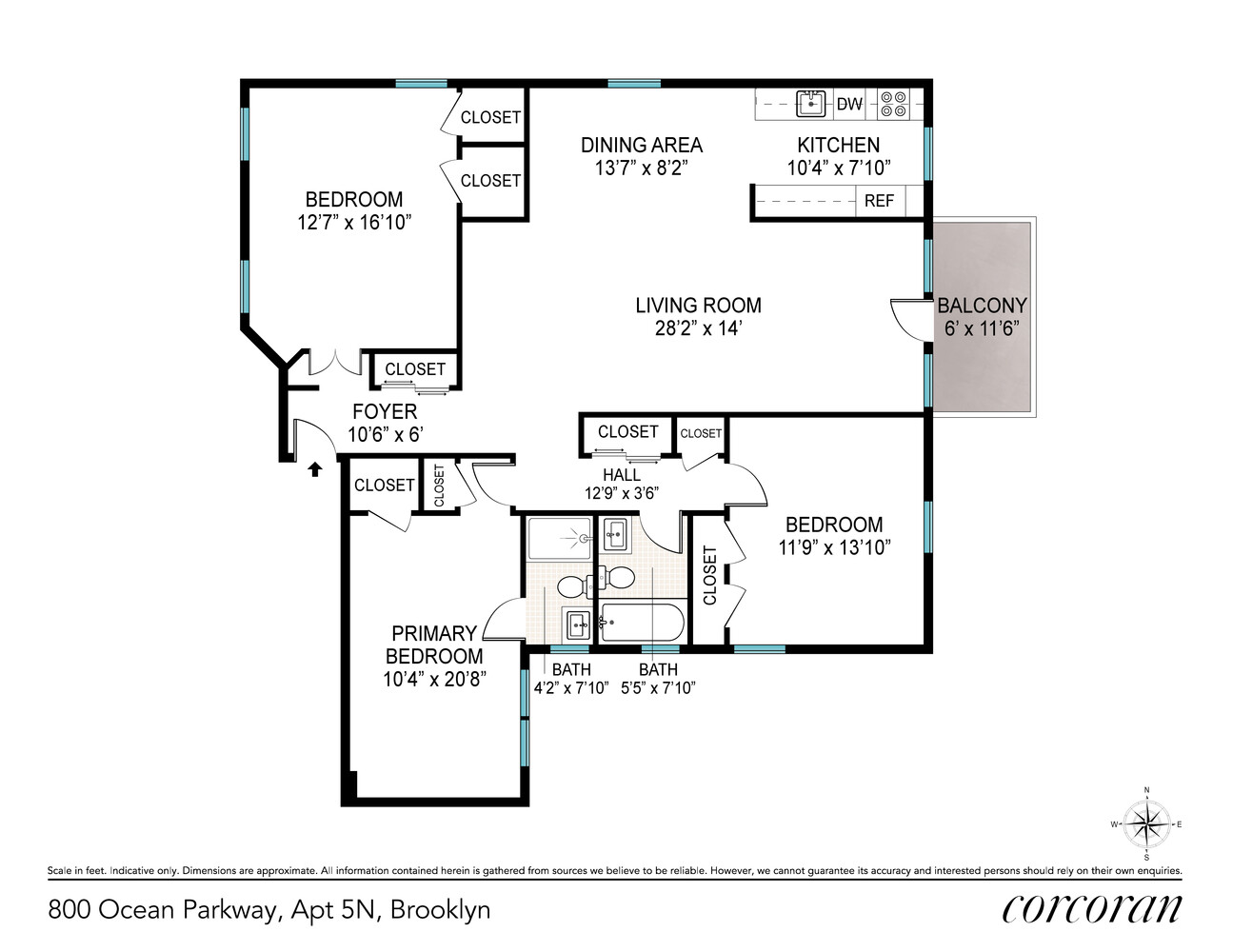 #2 photo, 800 OCEAN Parkway, ブルックリン区 Midwood , NY 11230