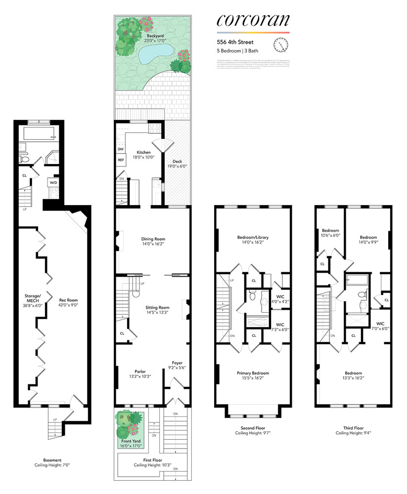 #2 photo, 556 4TH Street, ブルックリン区 Park Slope , NY 11215